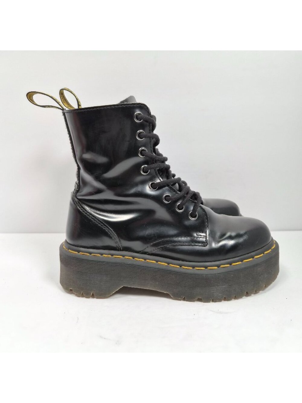 Dr. Martens Jadon Women's Black Platform Boots US Size 6